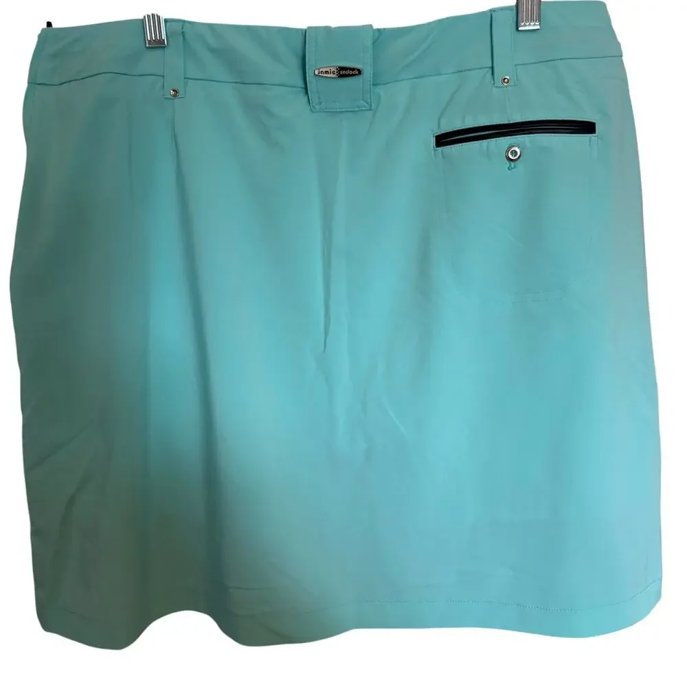 Skort by Jamie Sadock minty green size 14 women's - Picture 3 of 9